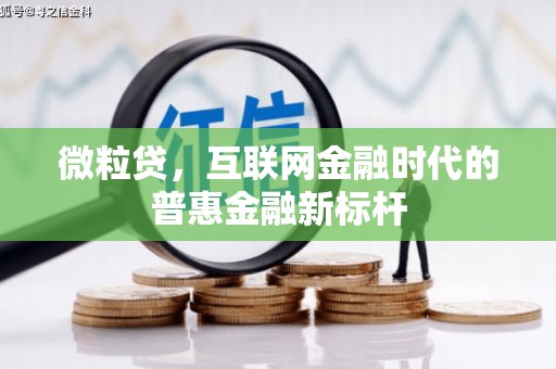 文成微粒贷，互联网金融时代的普惠金融新标杆