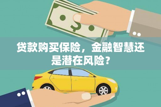 文成贷款购买保险，金融智慧还是潜在风险？