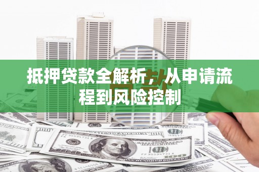 文成抵押贷款全解析，从申请流程到风险控制