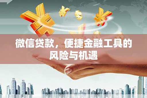 文成微信贷款，便捷金融工具的风险与机遇