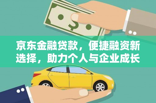 文成京东金融贷款，便捷融资新选择，助力个人与企业成长