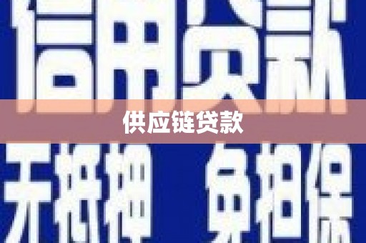 文成供应链贷款