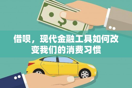 文成借呗，现代金融工具如何改变我们的消费习惯