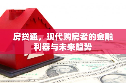 文成房贷通，现代购房者的金融利器与未来趋势