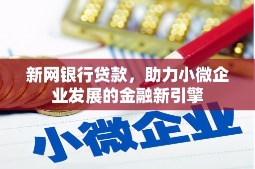 文成新网银行贷款，助力小微企业发展的金融新引擎