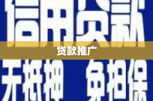 文成贷款推广