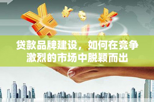 文成贷款品牌建设，如何在竞争激烈的市场中脱颖而出