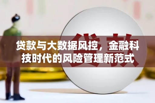 文成贷款与大数据风控，金融科技时代的风险管理新范式