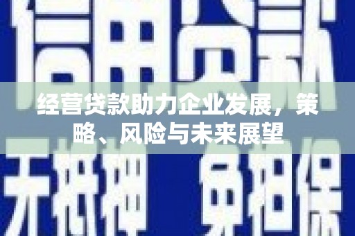 文成经营贷款助力企业发展，策略、风险与未来展望