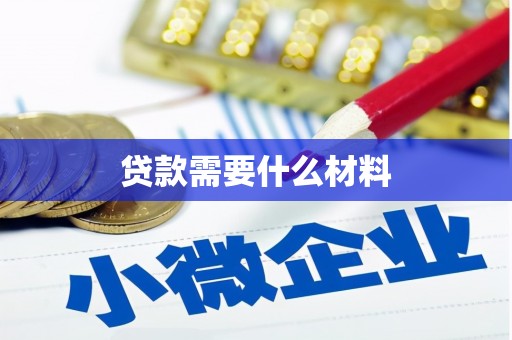 文成贷款需要什么材料