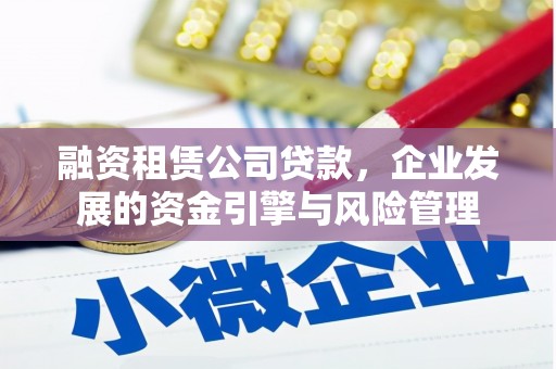 文成融资租赁公司贷款，企业发展的资金引擎与风险管理