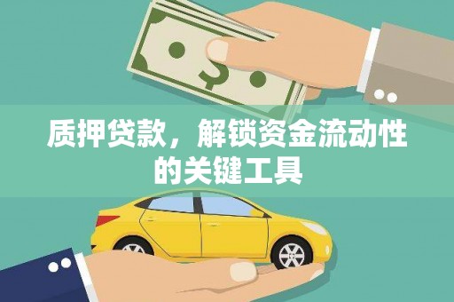 文成质押贷款，解锁资金流动性的关键工具