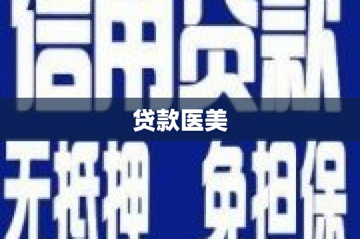 文成贷款医美